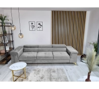 Rivaldi 3 Monolith 85 (Niezwykle stylowa i komfortowa sofa trzyosobowa z serii Rivaldi. To idealny wybór dla tych, którzy cenią sobie elegancję i wygodę. Dodatkowo, ruchome zagłówki pozwalają dostosować ją do własnych potrzeb.)