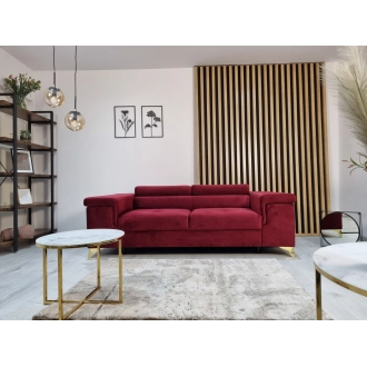 Rivaldi 2 Riviera 59 (Niezwykle stylowa i komfortowa sofa dwuosobowa z serii Rivaldi. To idealny wybór dla tych, którzy cenią sobie elegancję i wygodę. Dodatkowo, ruchome zagłówki pozwalają dostosować ją do własnych potrzeb.)