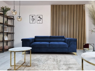 Rivaldi 2 Riviera 81 (Niezwykle stylowa i komfortowa sofa dwuosobowa z serii Rivaldi. To idealny wybór dla tych, którzy cenią sobie elegancję i wygodę. Dodatkowo, ruchome zagłówki pozwalają dostosować ją do własnych potrzeb.)